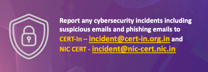 Security Info Alert